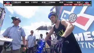 PAT CASEY QUALIFIES FIRST IN BMX DIRT