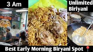 அதிகாலை 3 மணி Unlimited Chicken BIRYANI | Meeting Point | Early Morning Biryani in Chennai