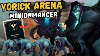 Yorick Arena I got MINIONMANCER its HUGE MAIDEN & Mist Walkers!!! League of Legends Arena 2v2v2v2