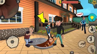 Scary Robber Home Clash Update Special Levels Control Brian Troll Felix & Lester part 101