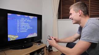 Man attempts to play Retro Games Controller