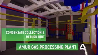 Amur Gas Processing Plant BIM Video Tour