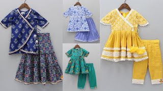 Baby Girl Lawn & Cotton Dress Designs 2024 | Casual Summer Dresses For Baby Girls | Kids Dresses