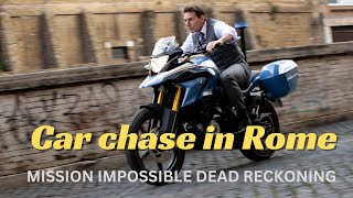 Car chase in Rome Scene | MISSION IMPOSSIBLE DEAD RECKONING PT I (2023) | Tom Cruise | HD CLIP #mi7