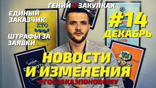 #14 Новые изменения 44-ФЗ и 223-ФЗ c 20 декабря 2020 года | Госзакупки