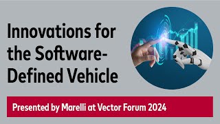 Innovations for the Software-Defined Vehicle