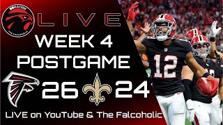 Falcons vs Saints Week 4 postgame show: Special teams and defense carry the day, The Falcoholic Live