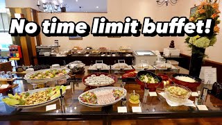 Hotel buffet with no time limit for lunch or dinner at Miyako Hotel Amagasaki in Japan