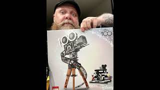 Building the Lego Disney 100 years camera.