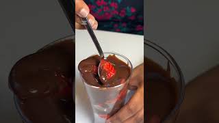 Chocolate Strawberry Lovers drop a ❤️ #shorts #ytshorts