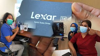 UBAH PC KENTANGMU JADI PC KENTANG SUPER !!! UNBOXING LEXAR SSD SATA 256GB