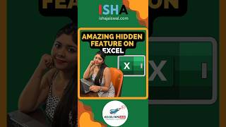 Amazing Hidden Feature in Excel | CA Isha Jaiswal #career #exceltech #excel #timeline #dashboard