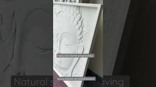 Natural stone carving ideas , interior exterior wall claddings, engraved Buddha