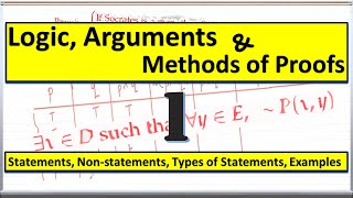 Statements, Non-statements, Types of statements, Examples