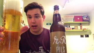 Reuben's Brews & Rainier Brewing Co. R&R Pils Review (2017 Collaboration Release)