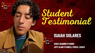 Student Testimonial - Isaiah Solares