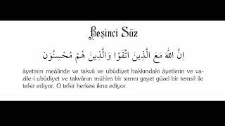 5.Söz || Risale Özet Notlar || Fihrist