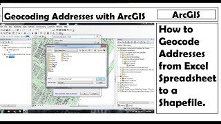 Geocoding Addresses with ArcGIS | Address Geocoding with ArcGIS |