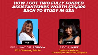 How I Won 2 Fully-Funded Scholarships To Study In USA (Worth $36000 Each)