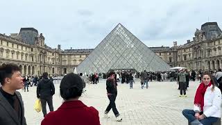 Mona Lisa and panoramic view, Paris