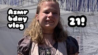 ASMR 21st Birthday Vlog