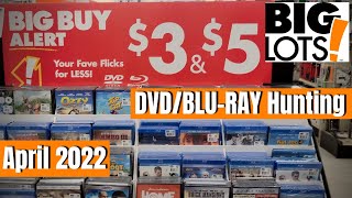 Big Lots DVD/Blu-Ray Hunting (April 2022)