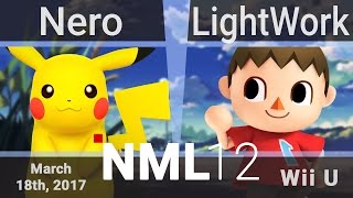 No Man's LAN 2017 - Losers Round 5 - Nero (Pikachu) vs Lightwork (Villager, Corrin)