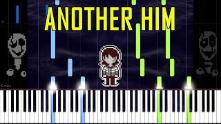 ANOTHER HIM - DELTARUNE (Undertale Series) [Synthesia Piano Tutorial]