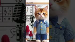 Cute Cat Singing Sholawat Jibril 🙏😿😭#catsinging #catsong #voiceeffects