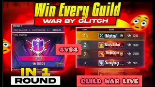 GUILD WAR EVERY MATCH HACKER PROBLEM SOLUTION💀- 100% WORKING✅ | FREE FIRE GUILD WAR HACKER PROBLEM🤬