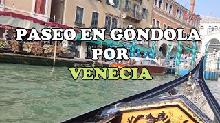 🚤 PASEO en GONDOLA por VENECIA