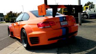 BMW M3 with GT2 body kit acceleration