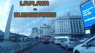 BA Streets - LA PLATA - BUENOS AIRES #BADriveSeries