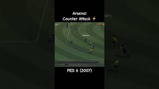 Arsenal Fast Counter Attack PES 6