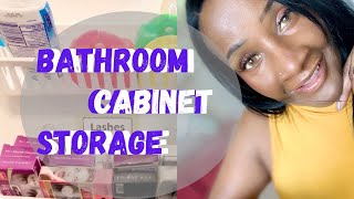 How To Organize & Store Items Under Bathroom Cabinet | The How To Lady