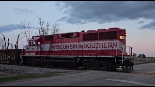 4/23/2024 WAMX Wisconsin & Southern 5904@TrainswithAndy