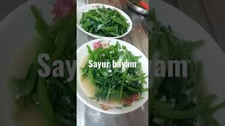 Tumis bayam