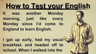 Learn English through stories || how to test your english || learn From stories || graded reader