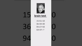 brain test 🧐 Only For Genius #upsc #ssc #education