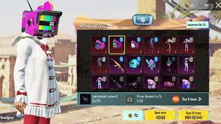 BGMI A6 ROYAL PASS RP CRATE OPENING LUCKY RABBIT SET