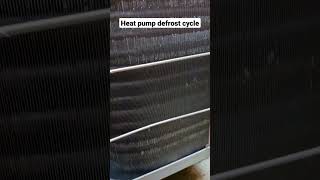 Beautiful heat pump defrost cycle