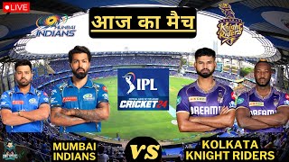 🔴 IPL 2024 MI VS KKR T20 CRICKET MATCH | CRICKET 24 GAMEPLAY✌🔥🏏🏏😱😱  #ipl #ipl2024