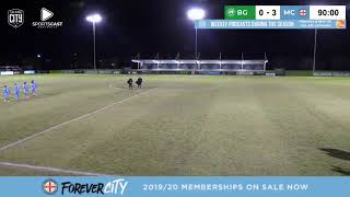 2019 Friendly - Bentleigh Greens v Melbourne City