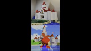 I built Peach's Castle out of LEGOS! (Mario 64)