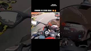 Bmw s1000rr vs Zx10r Drag 💥😯#shorts #ytshorts #viral #superbike #h2 #zx10r #h2r #h2 #zx10r #h2r