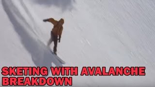 Skiing with Avalanche breakdown | Nirvana People