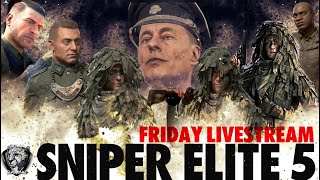 Sniper Elite 5: Friday Live "Lunchtime"