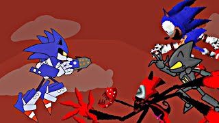 Mecha Sonic Compilations Fights DC2 Animations