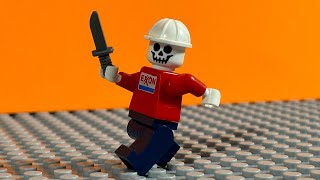 Knife test | LEGO stop motion