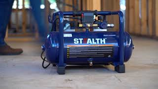 Stealth Quiet 12L 2HP Oil Free Air Compressor AirFRAMER